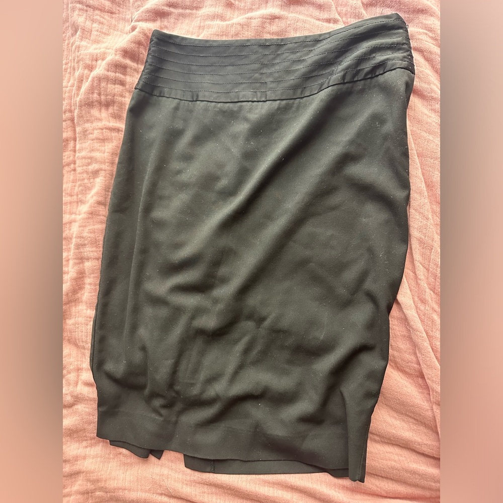 Pencil skirt with waist detail 4